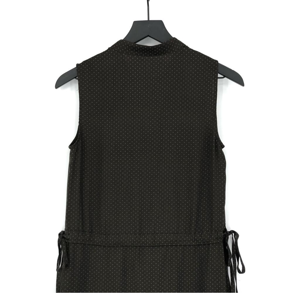 ALLSAINTS Lin Polka Dot Mini Dress Green Brown 0 - Picture 10 of 12